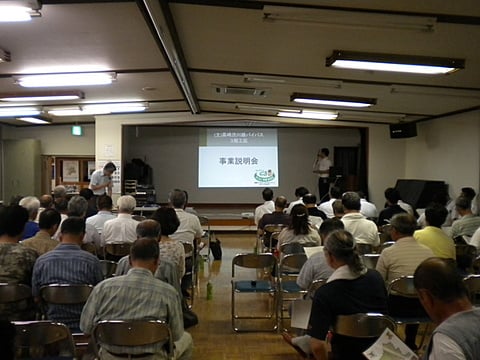 高崎渋川線バイパス地元説明会(行幸田地区) 高崎渋川線バイパス地元説明会(行幸田地区)